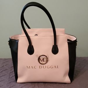 Mac Duggal Pink and Black Bag!